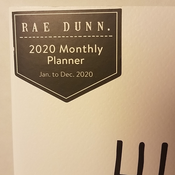 Rae Dunn 2020 Monthly Planner & Pen Set - Picture 2 of 8